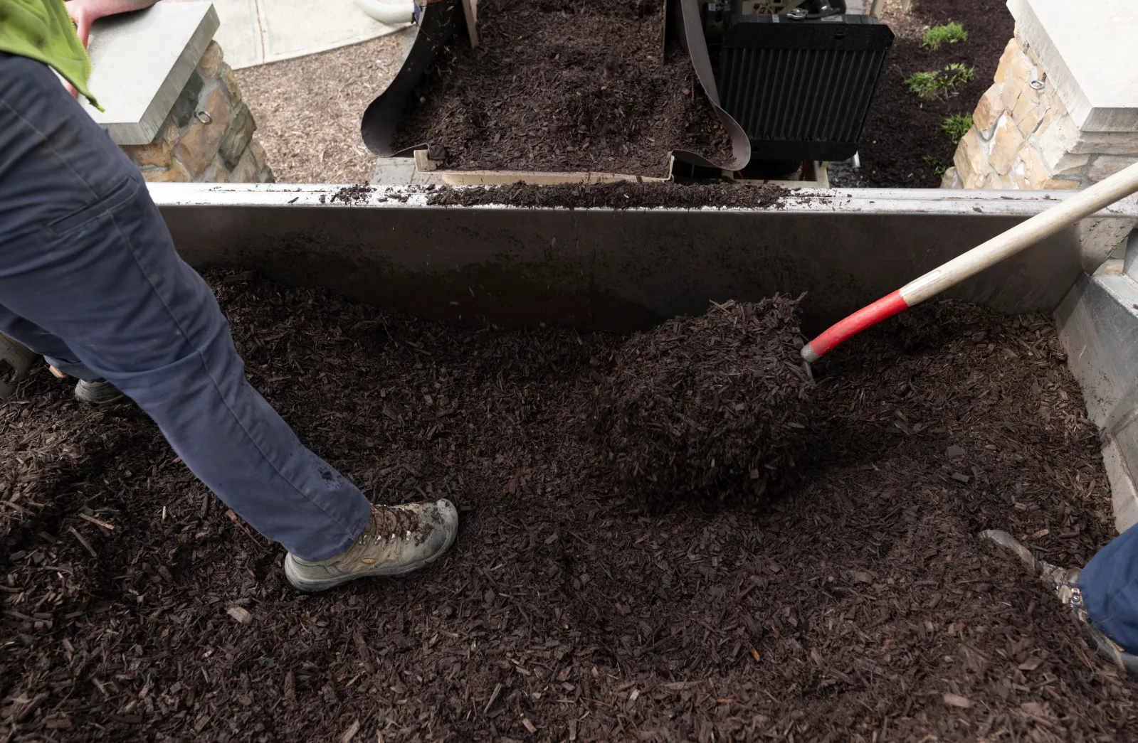 Atkinson landscaping composted bark mulch surrey bc