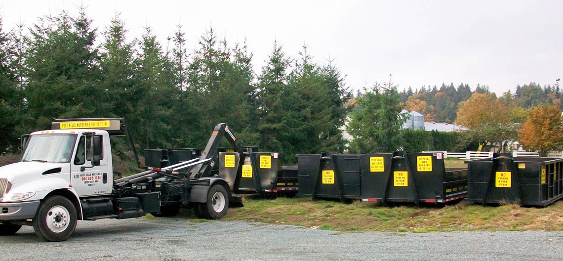 port kells nursery truck and excavation bins for hire